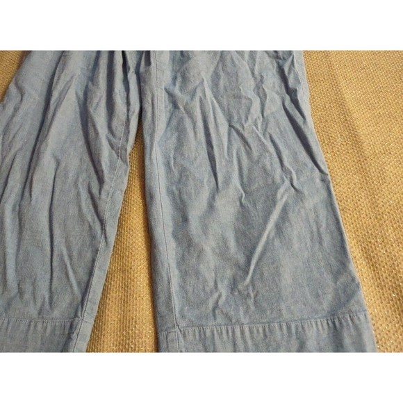 Liz Claiborne Cropped Capri Pants Size 10 Blue Audra - Picture 8 of 10